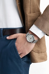 ES Classy Silver mesh
