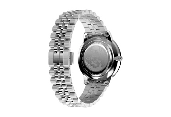 Waterbury Sub-Second Black Dial SST Bracelet