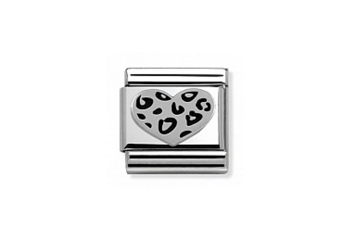 Composable Classic SIMBOLI OSSIDATI acciaio cuore 