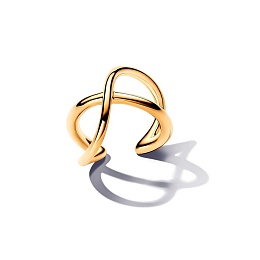 14k Gold-plated cuff earring