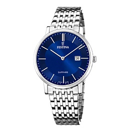 FESTINA SWISS MADE CAB.ESF.AZUL.