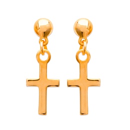 EARRINGS 18 KT GOLD PLATED