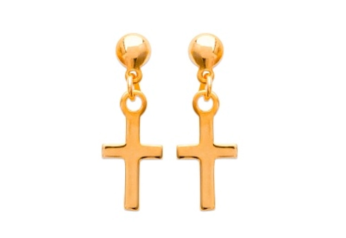 EARRINGS 18 KT GOLD PLATED