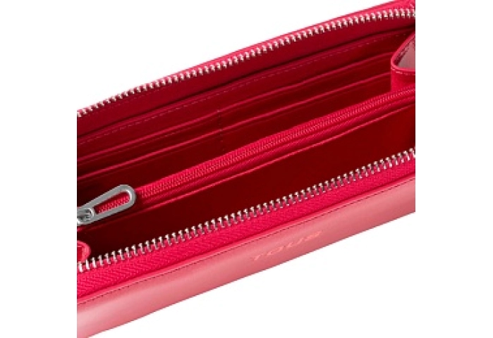 PU.COT,WALLET M NEW DORP FUCHSIA
