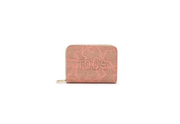 PVC.PU.COT,COINPURSE M.K ICON ORANGE-MUL