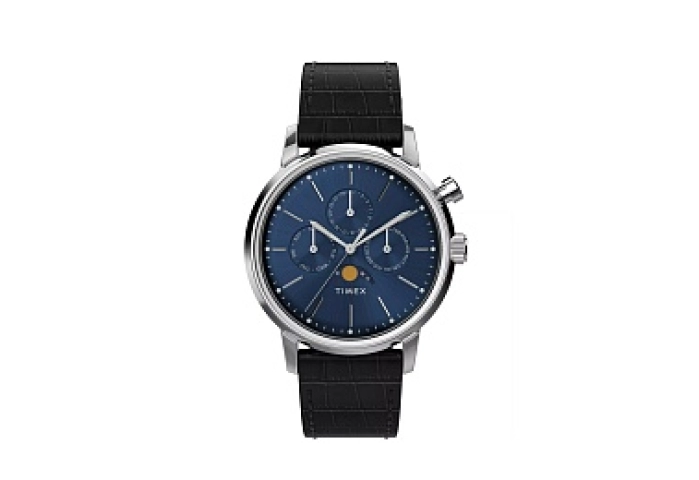 Marlin Quartz Moon Phase 40mm SST Case