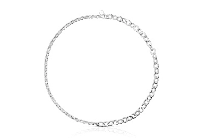 SILVER CHAIN 43CM