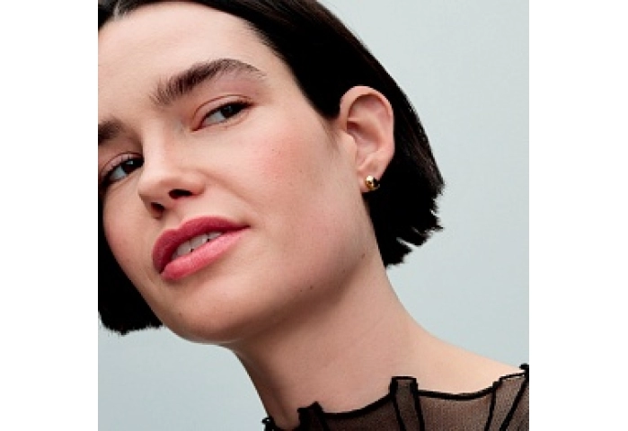 14k Gold-plated stud earrings