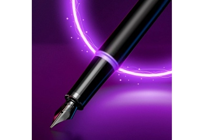Ручка перьевая Parker &quot;IM Professionals Amethyst Purple BT&quot; синяя, 0,8мм, подарочная упаковка