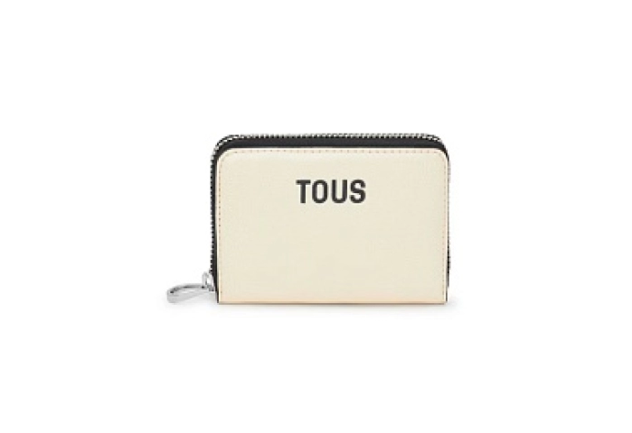 PU.COT,COINPURSE M NEW DORP BEIGE