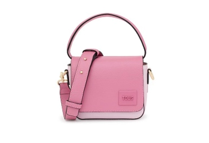 PU.CO,HANDBAG S T AMANDA MAUVE-PINK