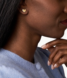 EARRINGS BASE METAL WITH CZ