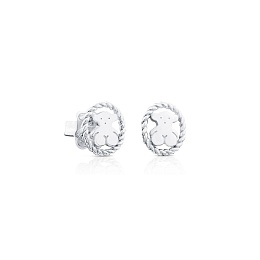 SILVER EARRINGS 9.5MM