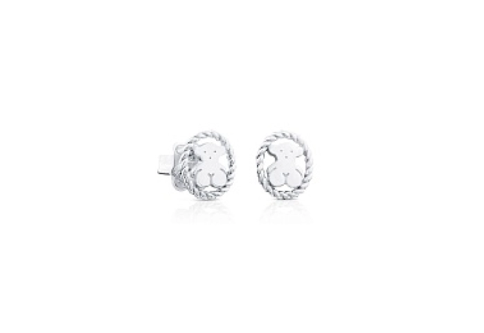SILVER EARRINGS 9.5MM