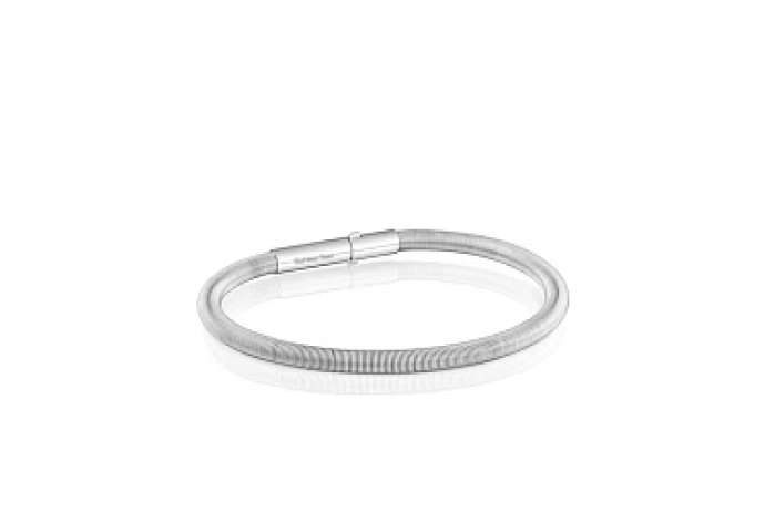 STEEL BRACELET 4MM MESH TUBE 17,5CM