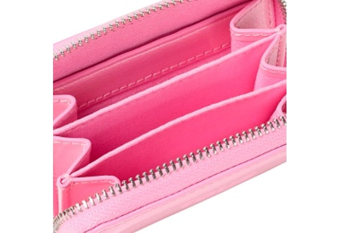 PU.COT,COINPURSE M NEW DORP PINK
