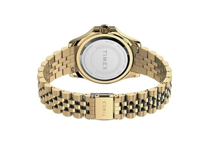 Kaia 3-Hand Gold-tone with Silver Dial and