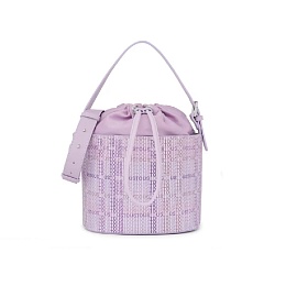 PVC.PU.POL,HANDBAG T CECILIA MAUVE