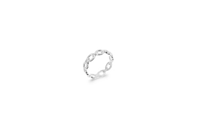 RINGPLATEDSILVER 925 RHODIUM