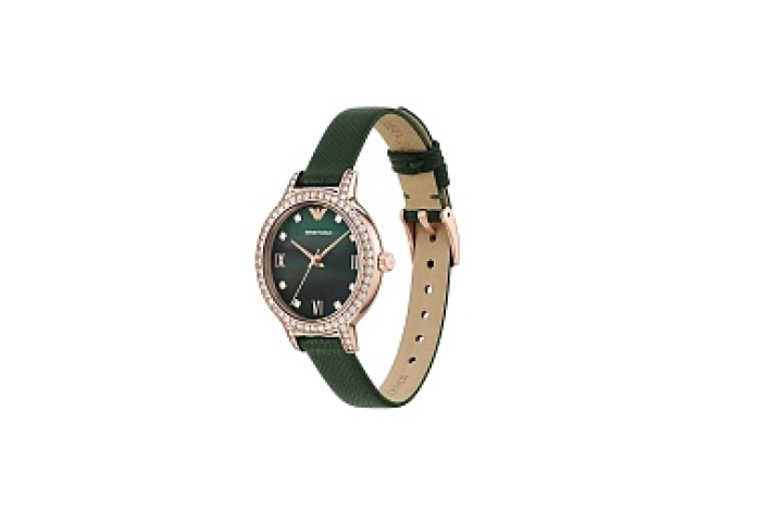 MOP ANALOG WATCH 0 JWL GP LEATHER STRAP