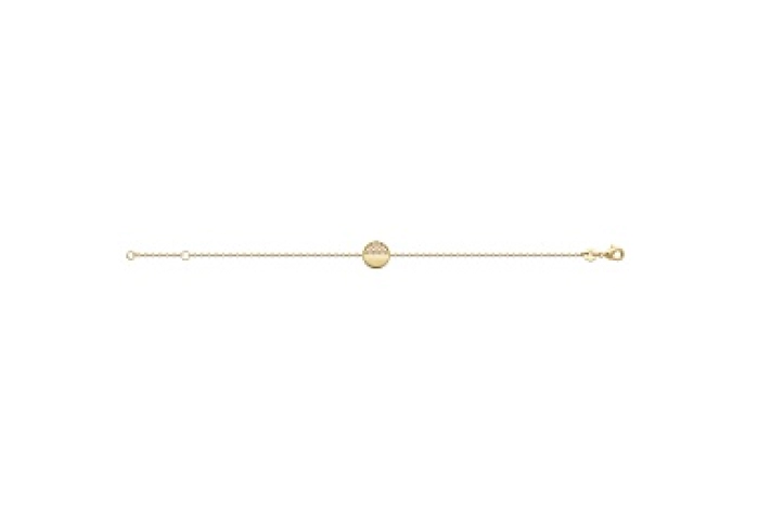 BRACELETCZ 18 KT GOLD PLATED