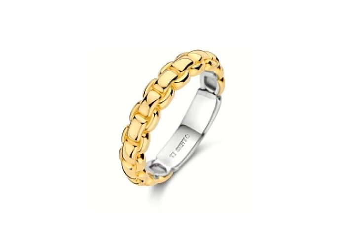 TI SENTO Ring Gilded
