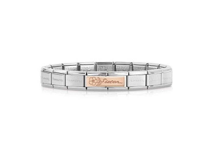 Composable DOUBLE Classic ENGRAVED acciaioSister c