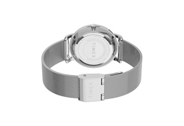 Womens Silver-tone Transcend with Crystal Bezel and Silver Dial