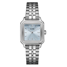 Gracieuse Petite Watch Steel, Light Blue, Silver C