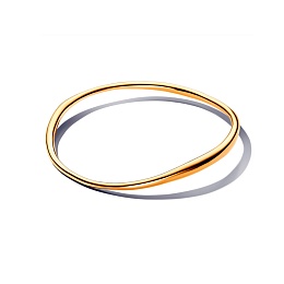 14k Gold-plated bangle