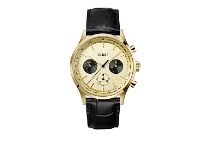 WatchJP/Quartz/Stainless steel/Leather