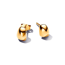 14k Gold-plated stud earrings