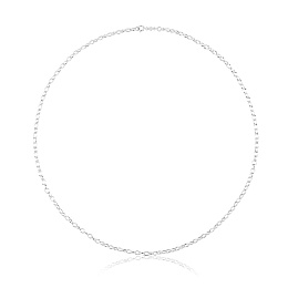 SILVER CHOKER 72x60CM CHAIN