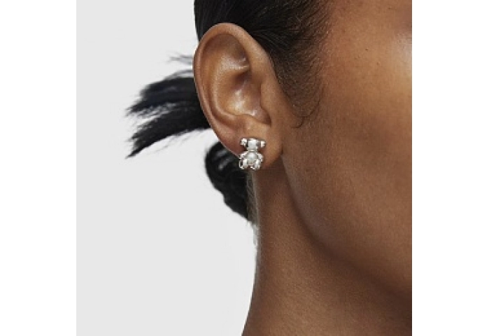 SILVER EARRINGS CULTURED PEARL 12.5MM