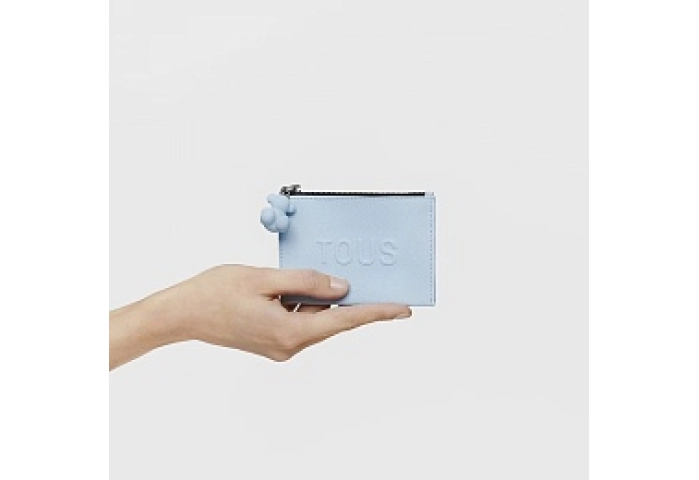 PU.COT,COINPURSE-CARD TLARUE NEW BLUE