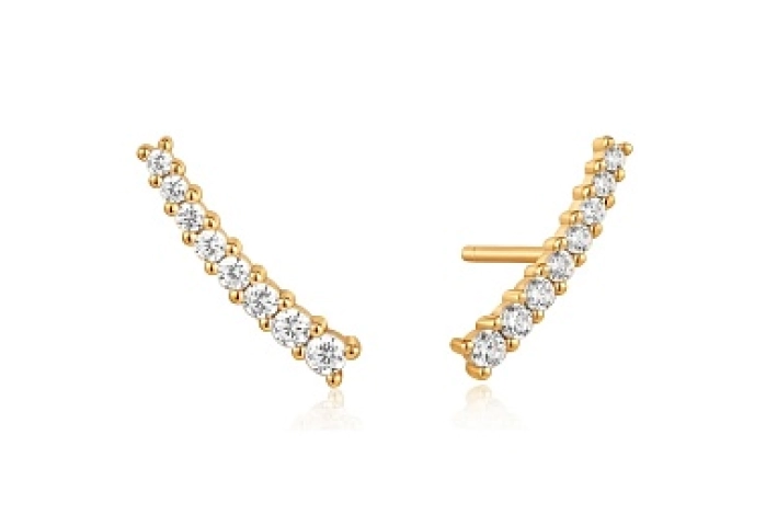 Glam Crawler Stud Earrings