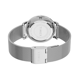 Womens Silver-tone Transcend with Crystal Bezel and Silver Dial