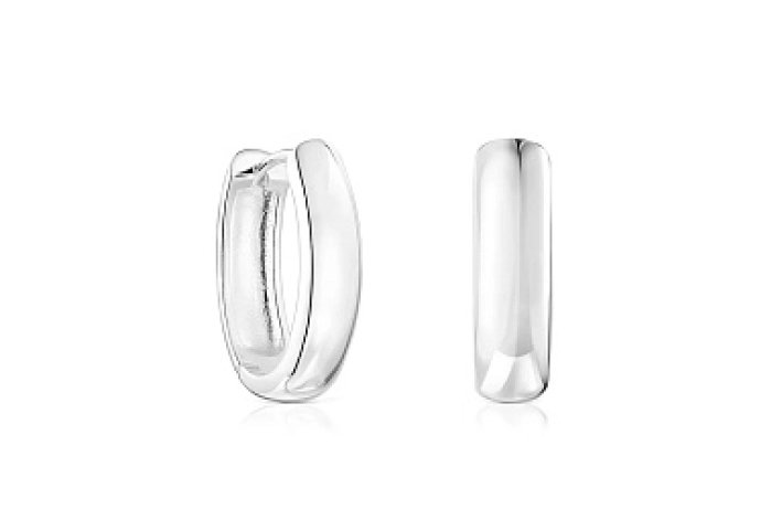 SILVER HOOP EARRINGS 20MM