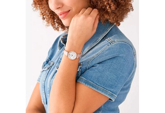 MOP ANALOG WATCH 0 JWL GP LEATHER STRAP