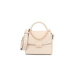 PVC.PU,HANDBAG S.T LUCIA BEIGE