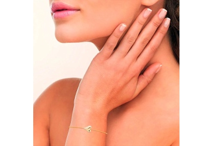 BRACELETCZ 18 KT GOLD PLATED
