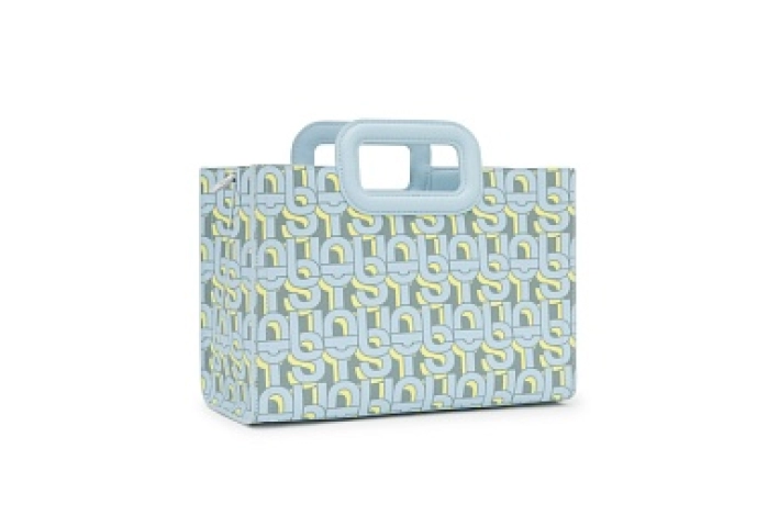 PVC.PU.NYL.CO,SHOPPER M.T MANIF BLUE LIG