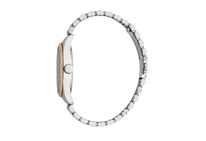 ESPRITRoseToneBracelet,GoldSilverMen3ColorHands&Watch,RoseCase,Date,GoldTwoBlack10ColorToneATMDial,S