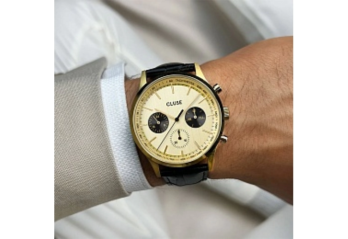 WatchJP/Quartz/Stainless steel/Leather
