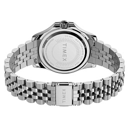 Kaia 3-Hand Silver-tone with Silver Dial and