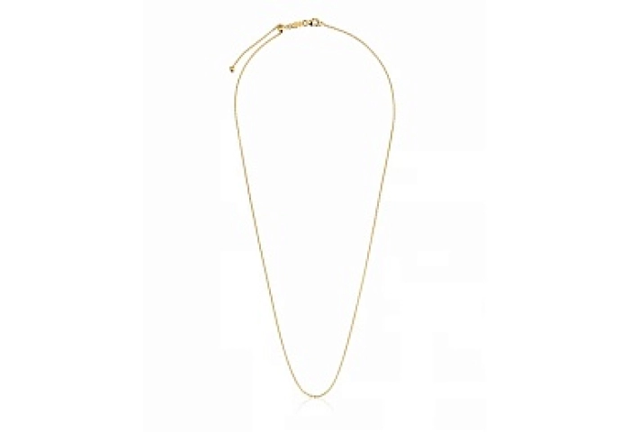 18KT GOLD CHOKER (KF30-200) 50CM