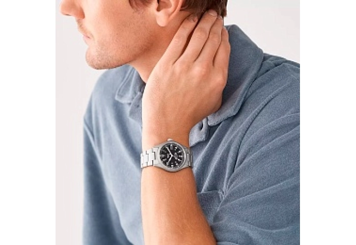 ANALOG WATCH 2 JWL SS METAL BRCLT