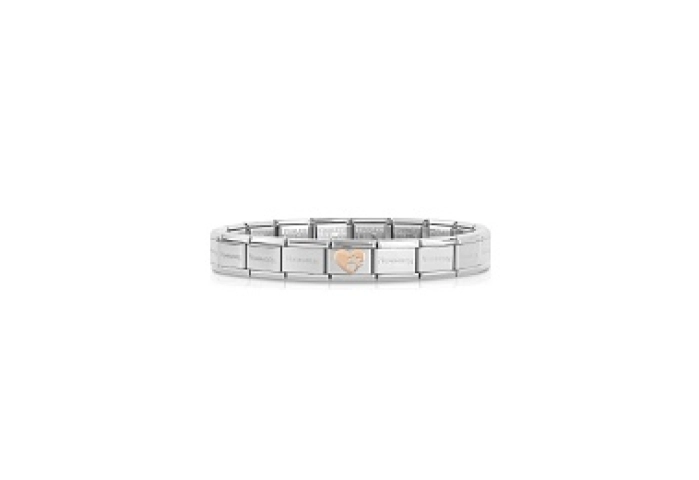Composable Classic SIMBOLI acciaio  Cuore con orma