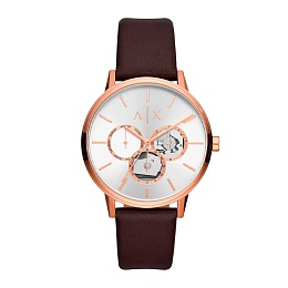 ANALOG WATCH 0 JWL GP LEATHER STRAP