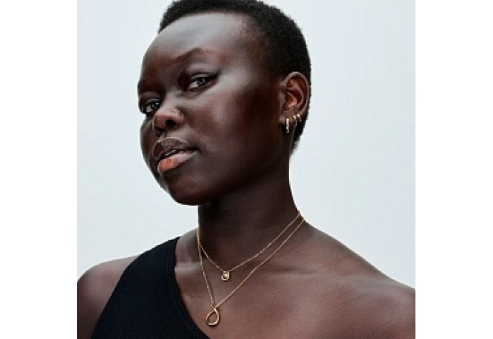 14k Gold-plated hoop earrings